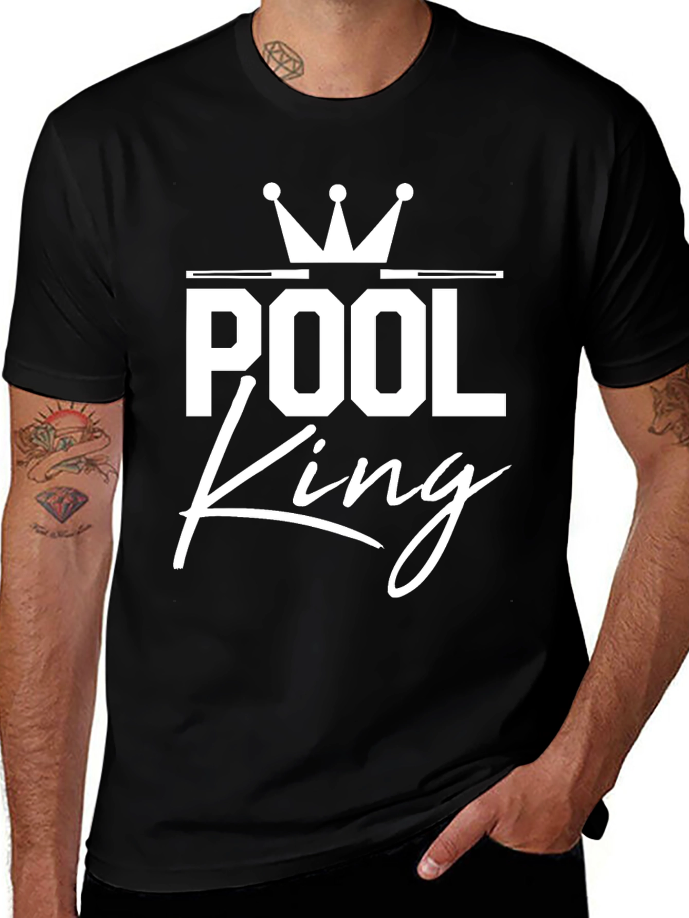 Variant 21 of Pool King Graphic Tee - Cool Billiards T-Shirt