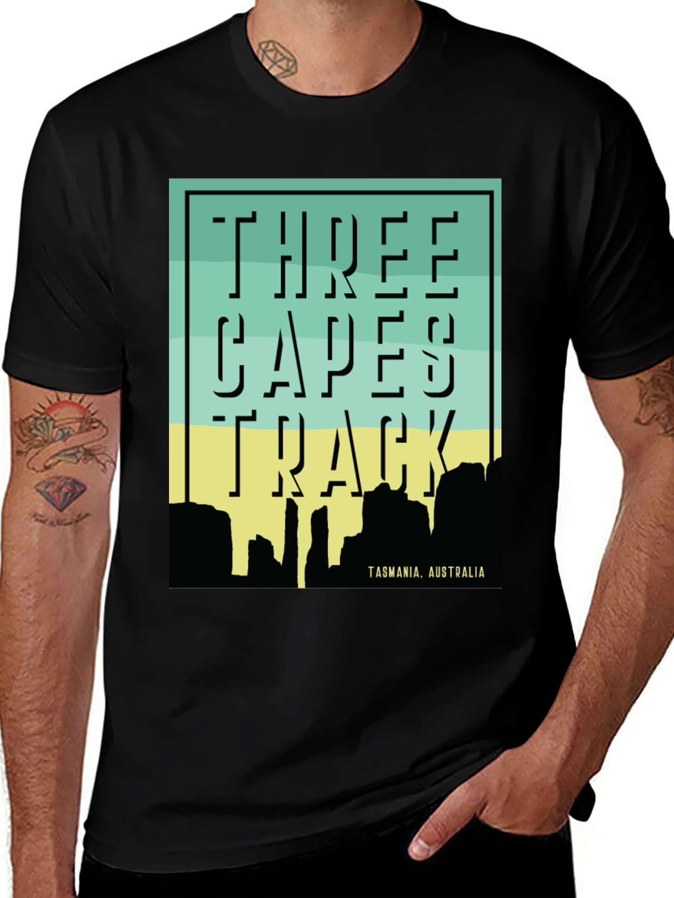 Three Capes Track T-Shirt - Tasmania, Australia