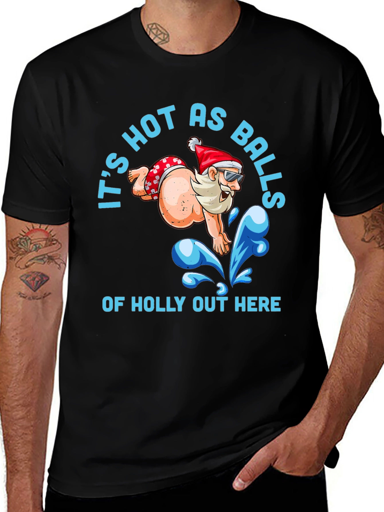 Variant 7 of It's Hot As Balls Of Holly T-Shirt