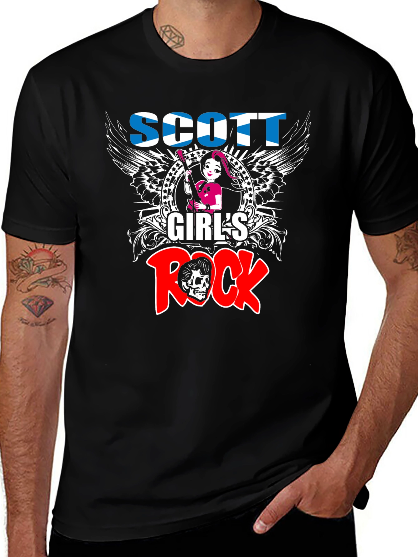 Scott Girl's Rock T-Shirt