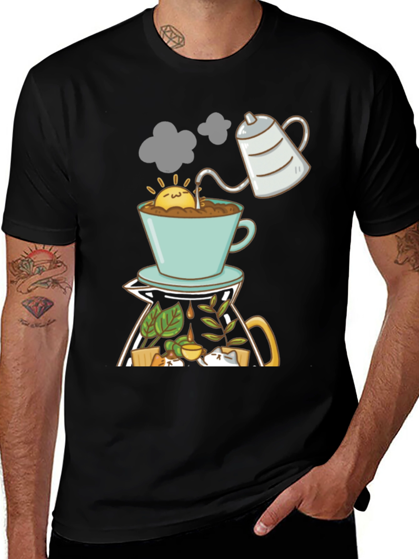 Variant 15 of Coffee Lover's Brew T-Shirt