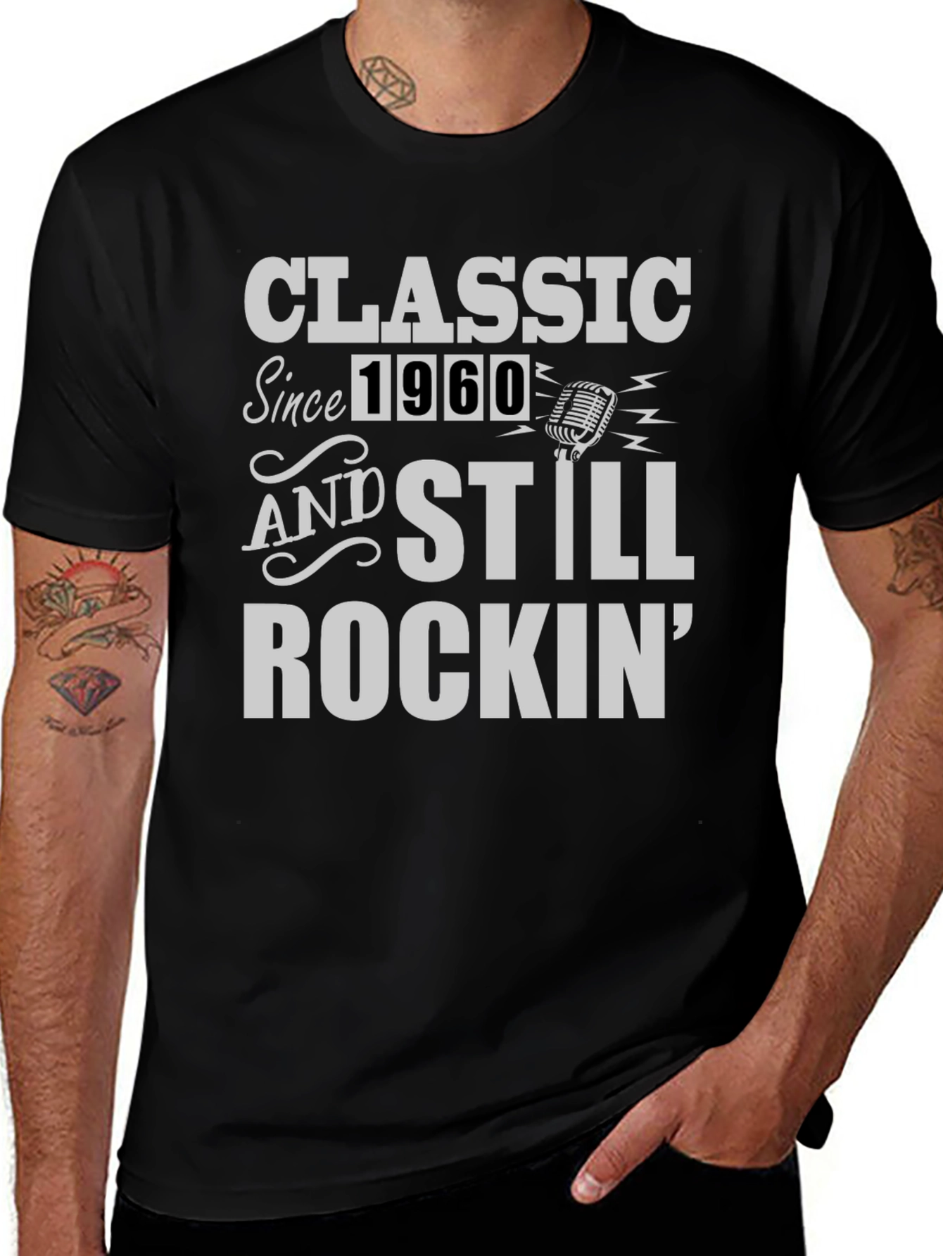 Variant 13 of Classic Since 1960 Rockin' Graphic Tee