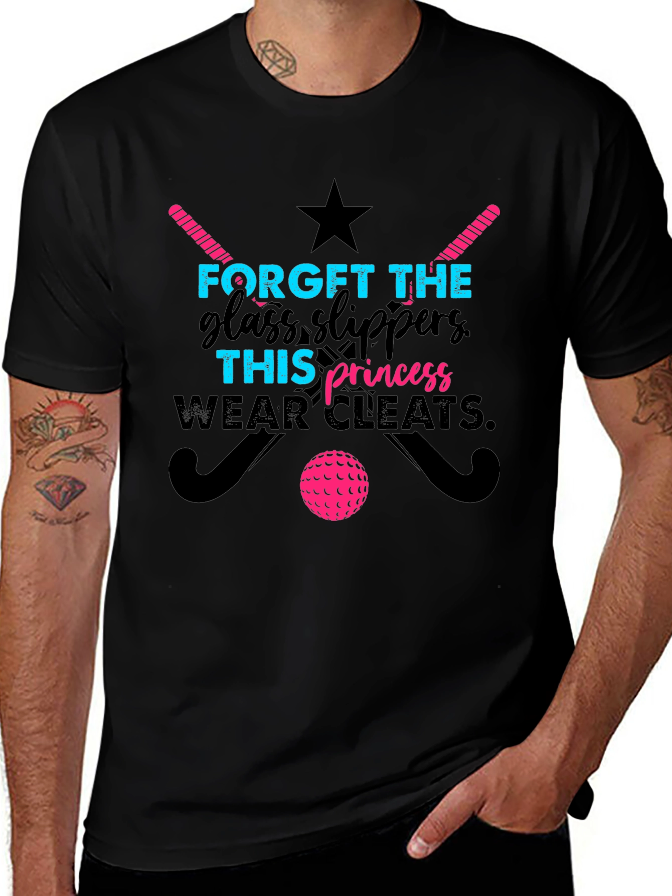 Variant 8 of Field Hockey Princess Graphic T-Shirt