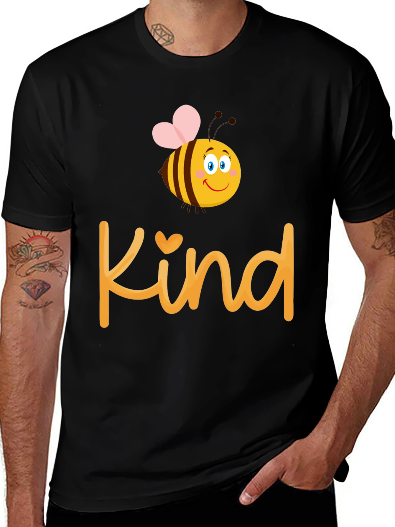 Variant 24 of Be Kind T-Shirt - Bee Graphic Tee