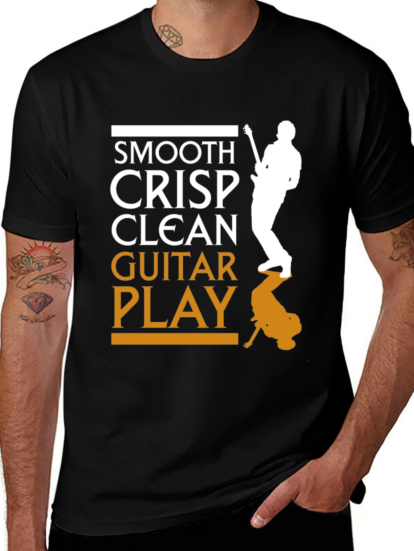 Variant 14 of Smooth Guitar Play Graphic Tee