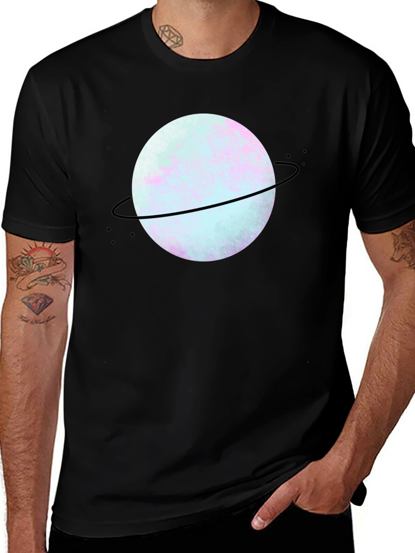 Planet Graphic T-Shirt - Trendy and Stylish