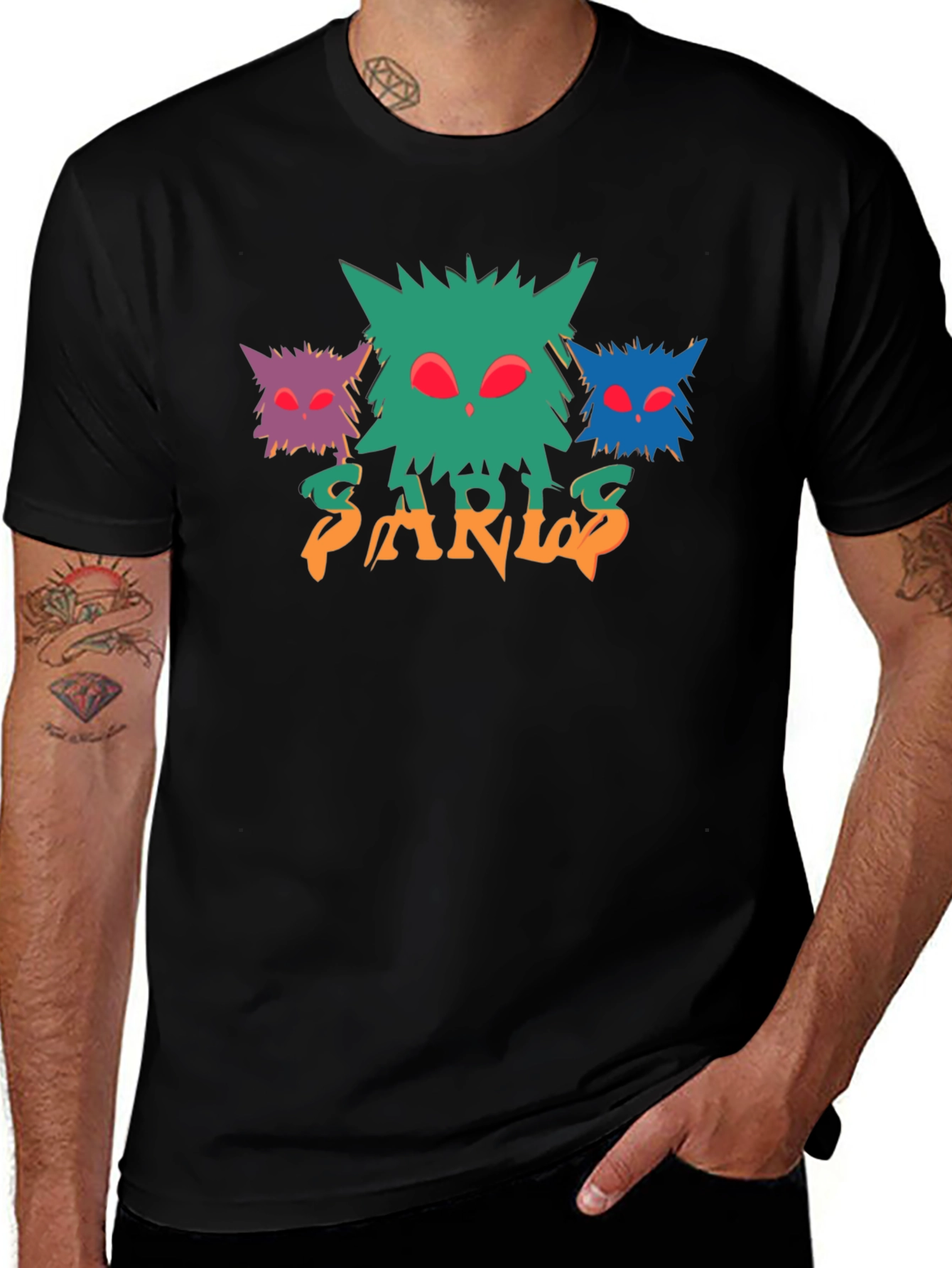 Variant 11 of Monster Party Graphic T-Shirt