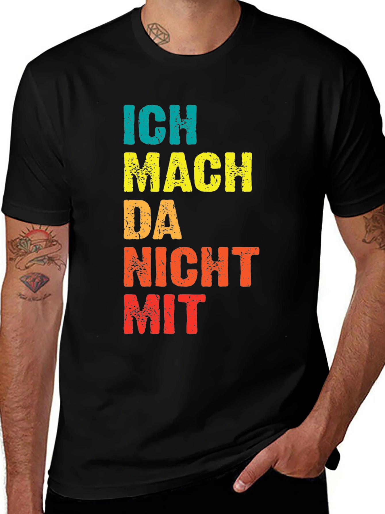 Variant 24 of Ich Mach Da Nicht Mit Graphic T-Shirt