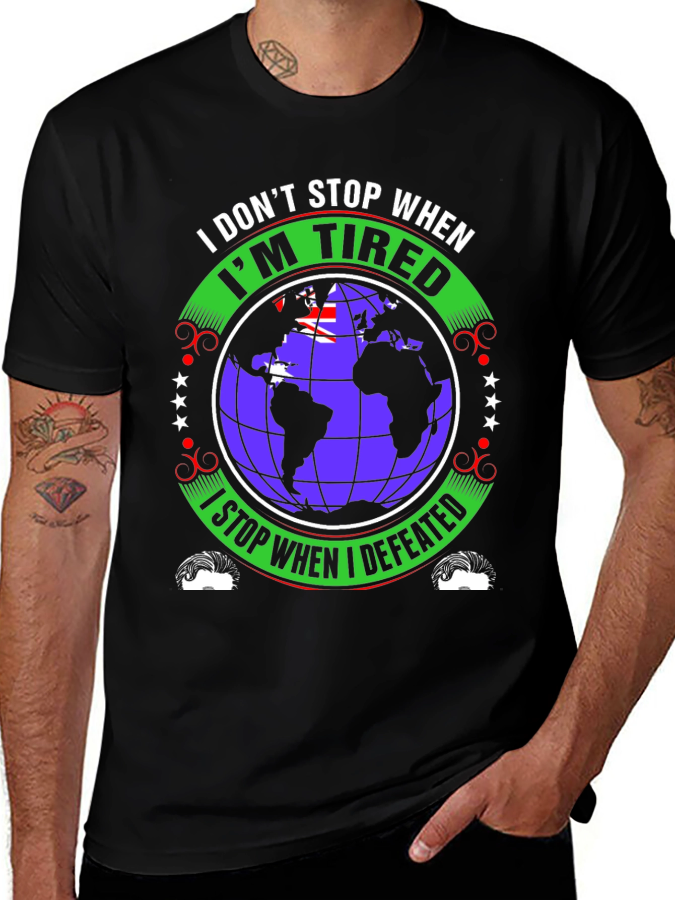 Variant 28 of I Don't Stop When I'm Tired T-Shirt