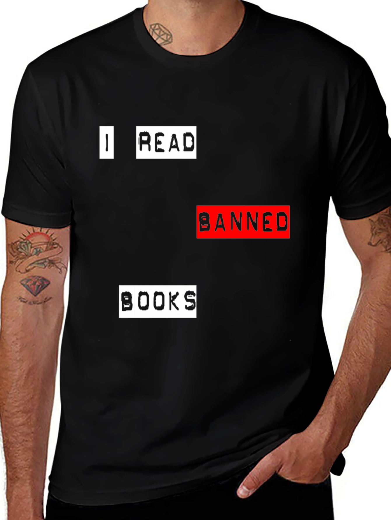 Variant 23 of I Read Banned Books T-Shirt