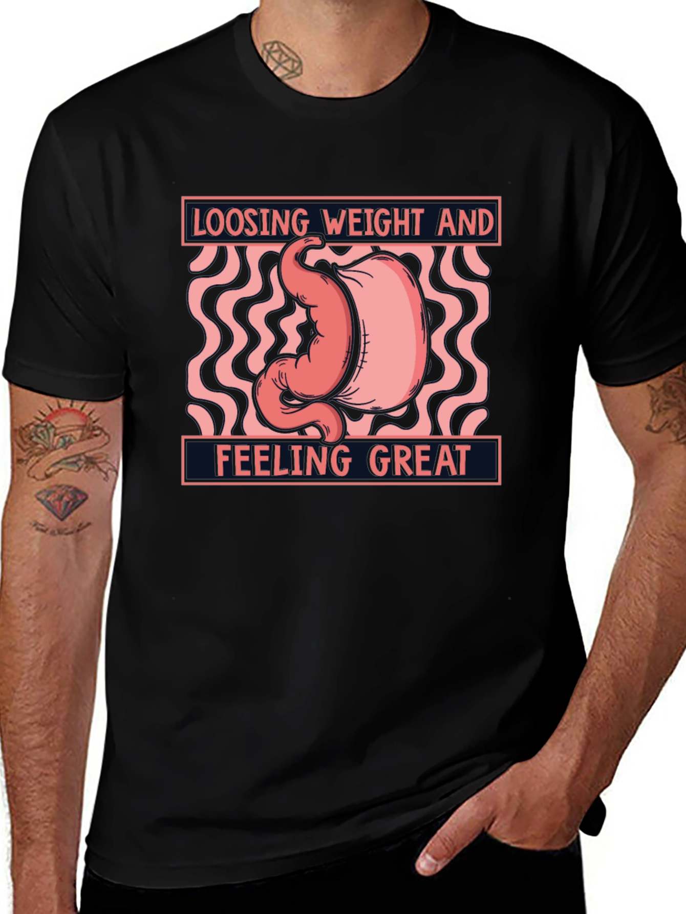 Variant 17 of Weight Loss T-Shirt: Feeling Great!