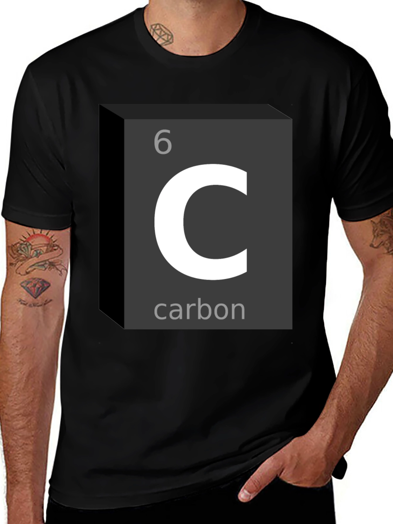 Carbon Element T-Shirt - Chemistry Periodic Table