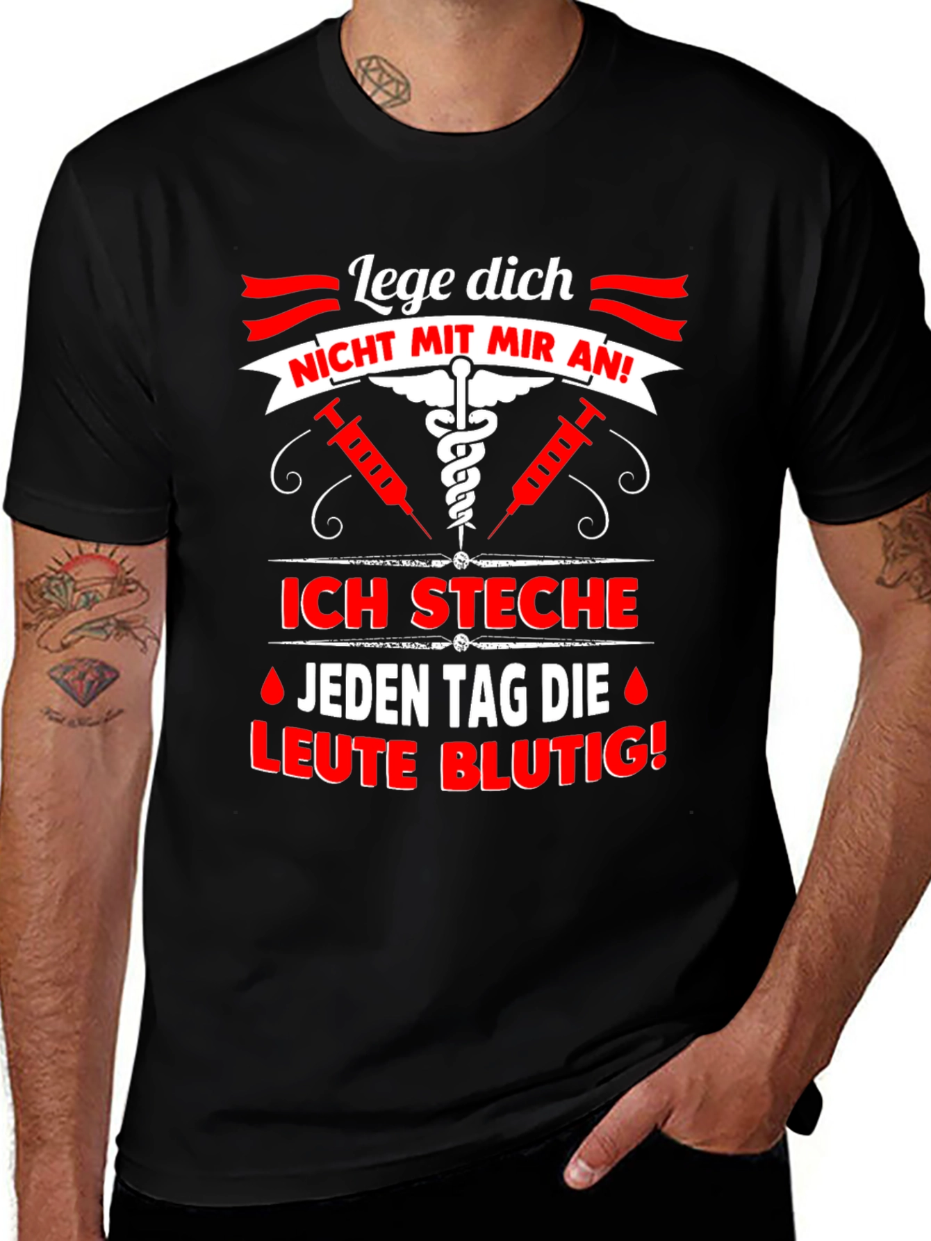 Variant 10 of Lege Dich Nicht Mit Mir An! T-Shirt