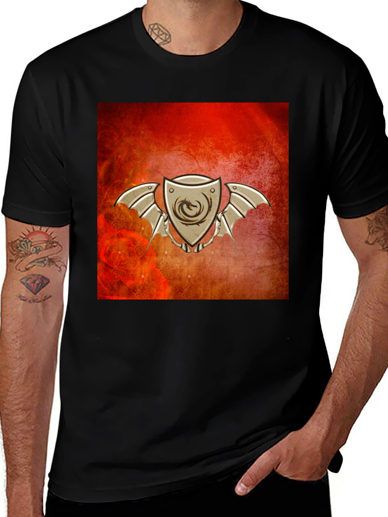 Variant 21 of Dragon Shield Graphic T-Shirt