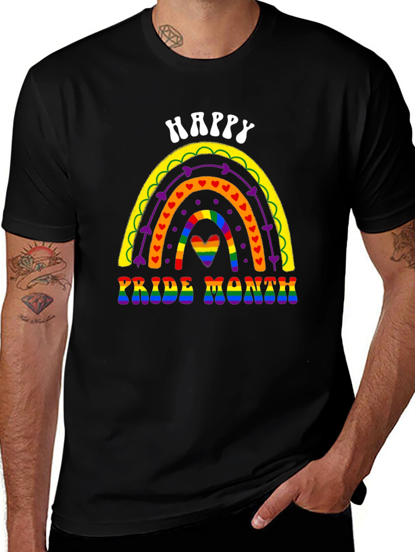 Happy Pride Month Rainbow T-Shirt