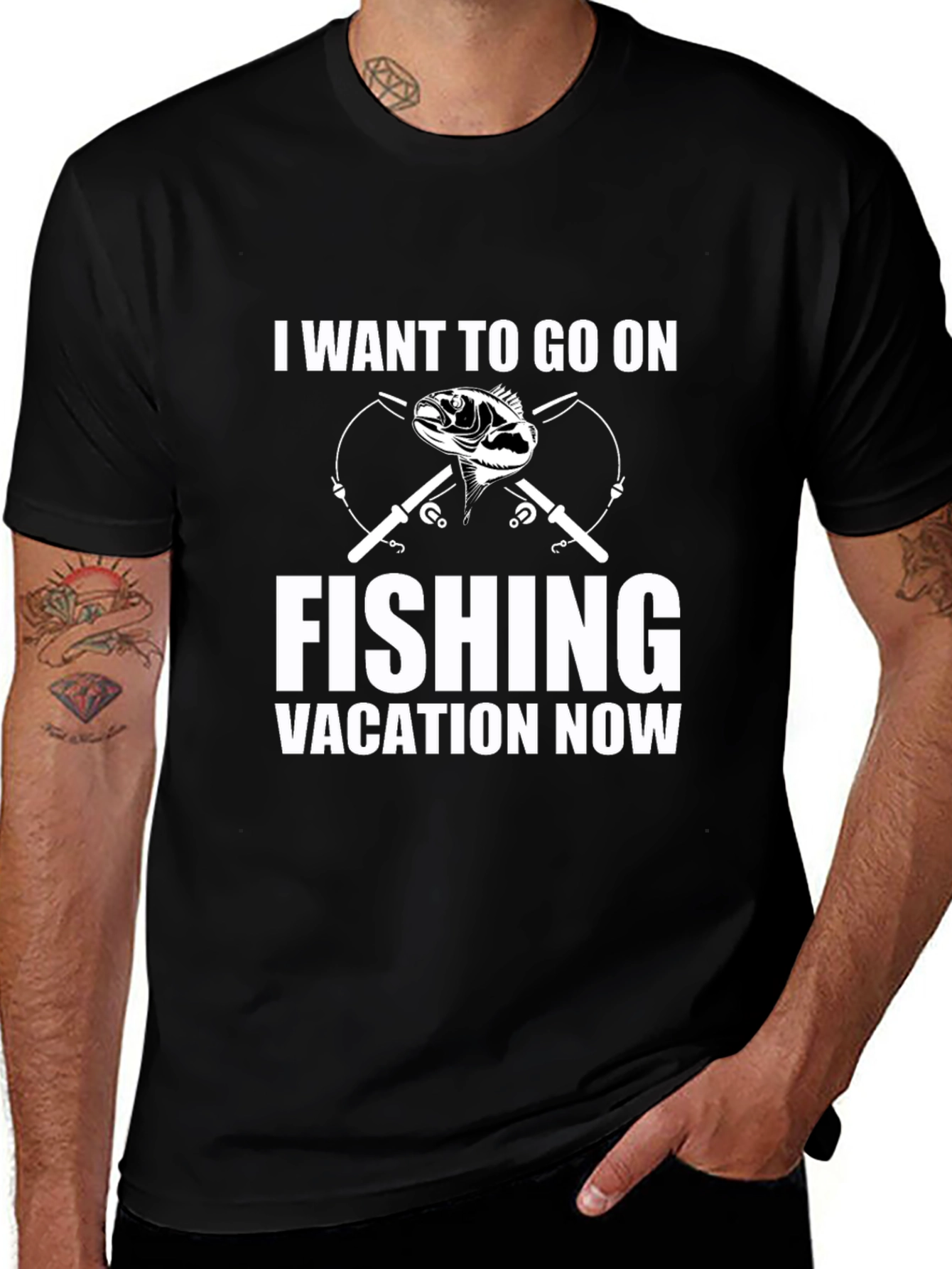 Variant 20 of Fishing Vacation T-Shirt