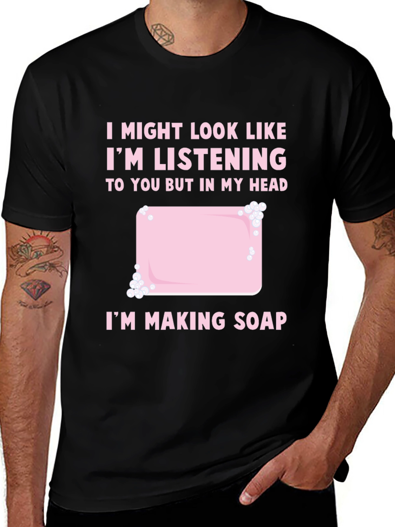 Variant 4 of Funny Soap Making T-Shirt