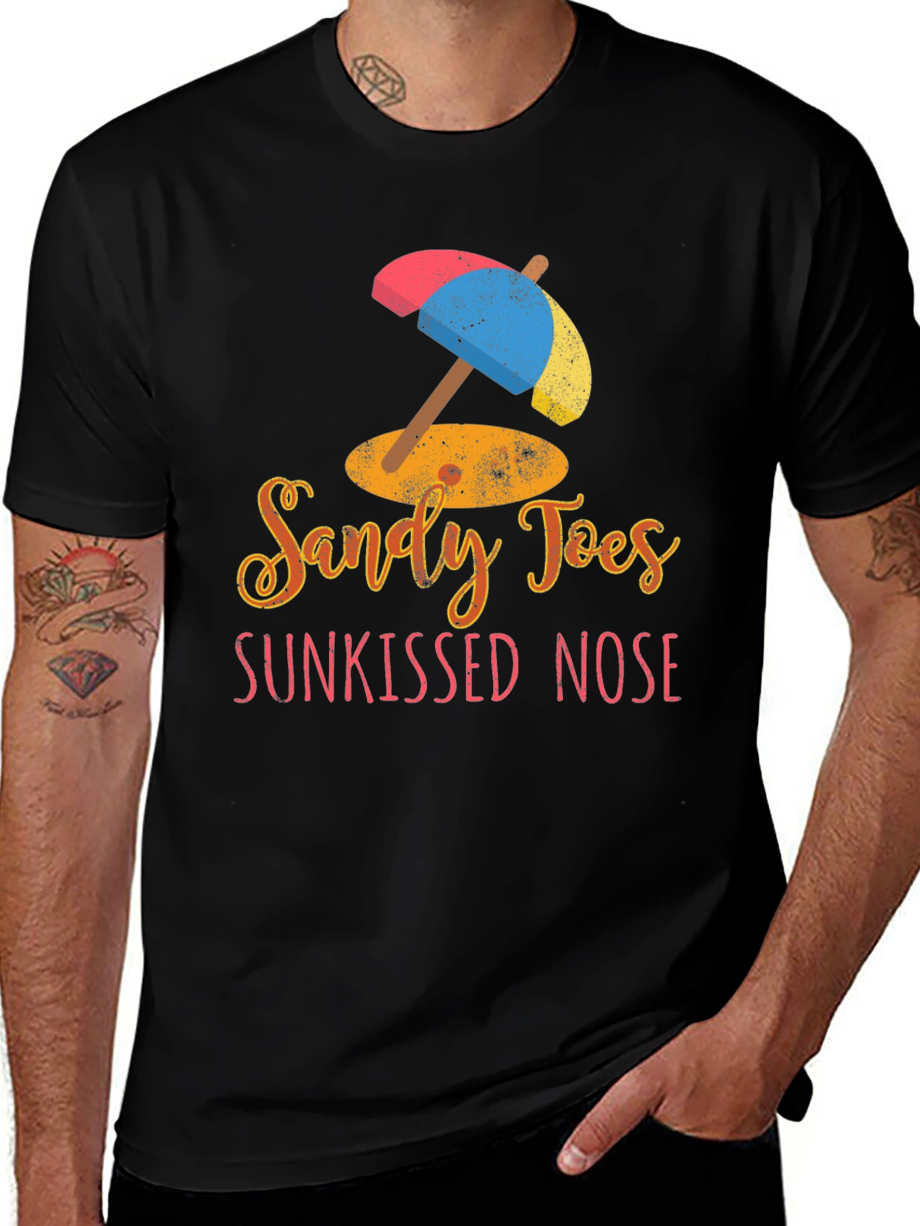 Variant 28 of Sandy Toes Sunkissed Nose Graphic Tee