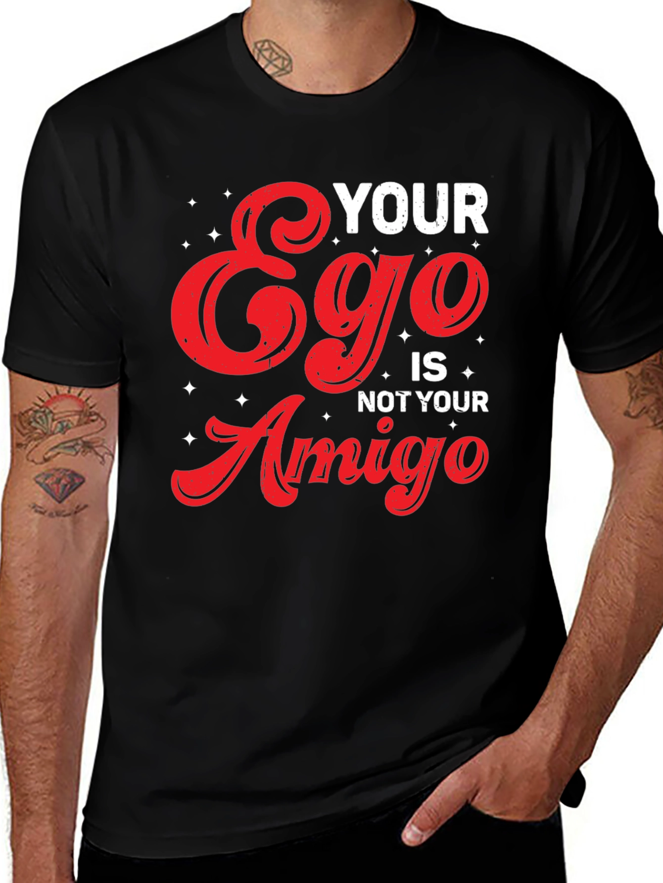 Variant 30 of Your Ego Is Not Your Amigo Graphic Tee