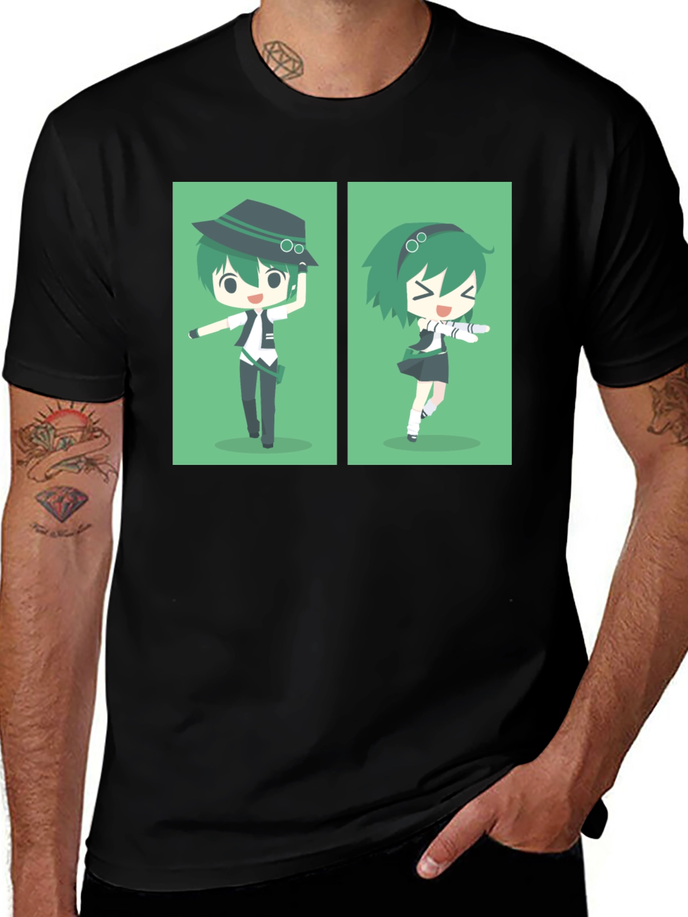 Anime Character Graphic T-Shirt