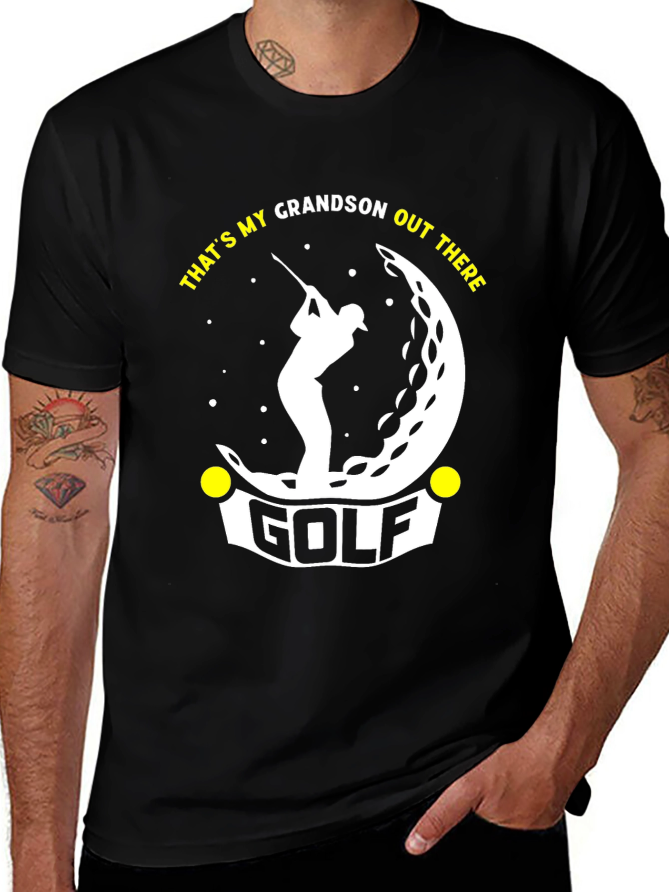 Variant 28 of That's My Grandson Out There Golf T-Shirt