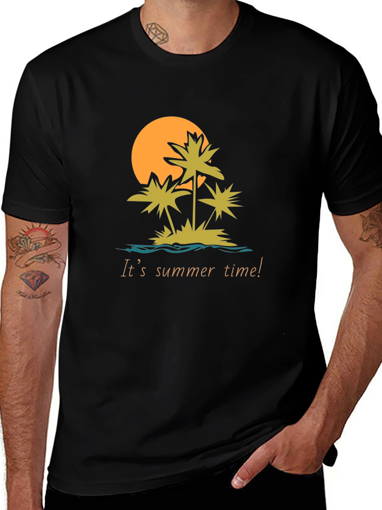 Variant 12 of Summer Time Graphic T-Shirt