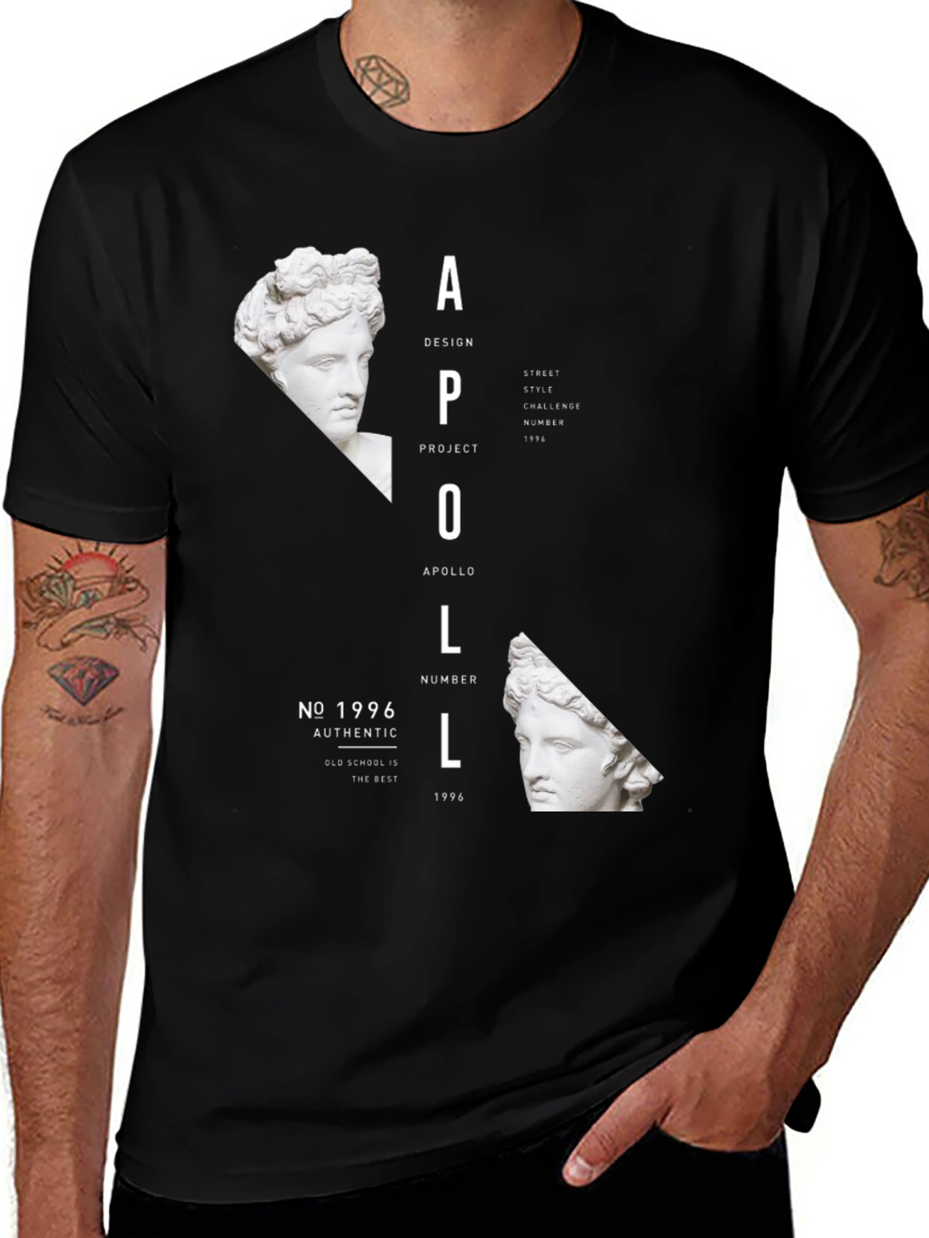 Variant 14 of Apollo Design Graphic Print T-Shirt