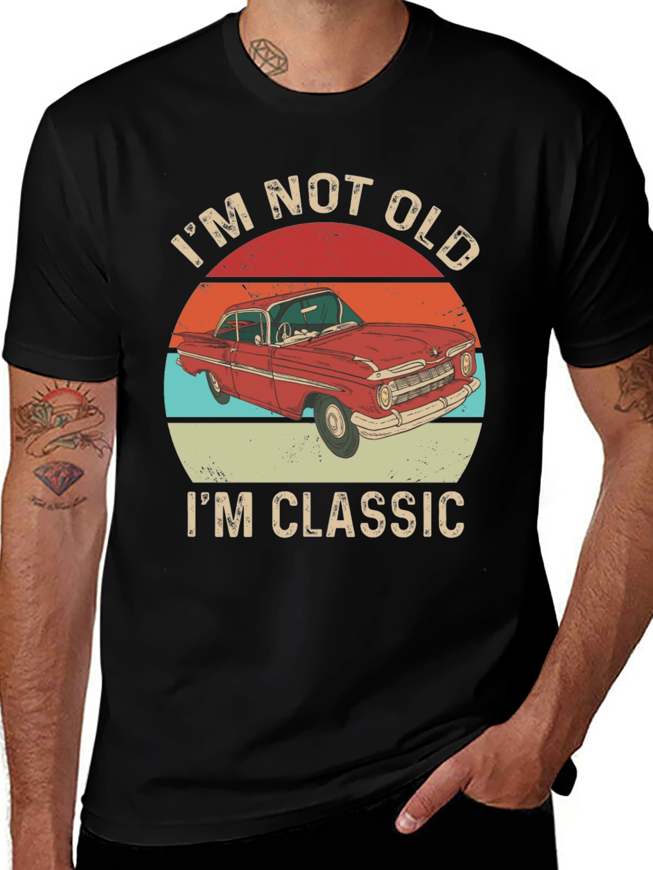 Variant 25 of I'm Not Old I'm Classic Car T-Shirt