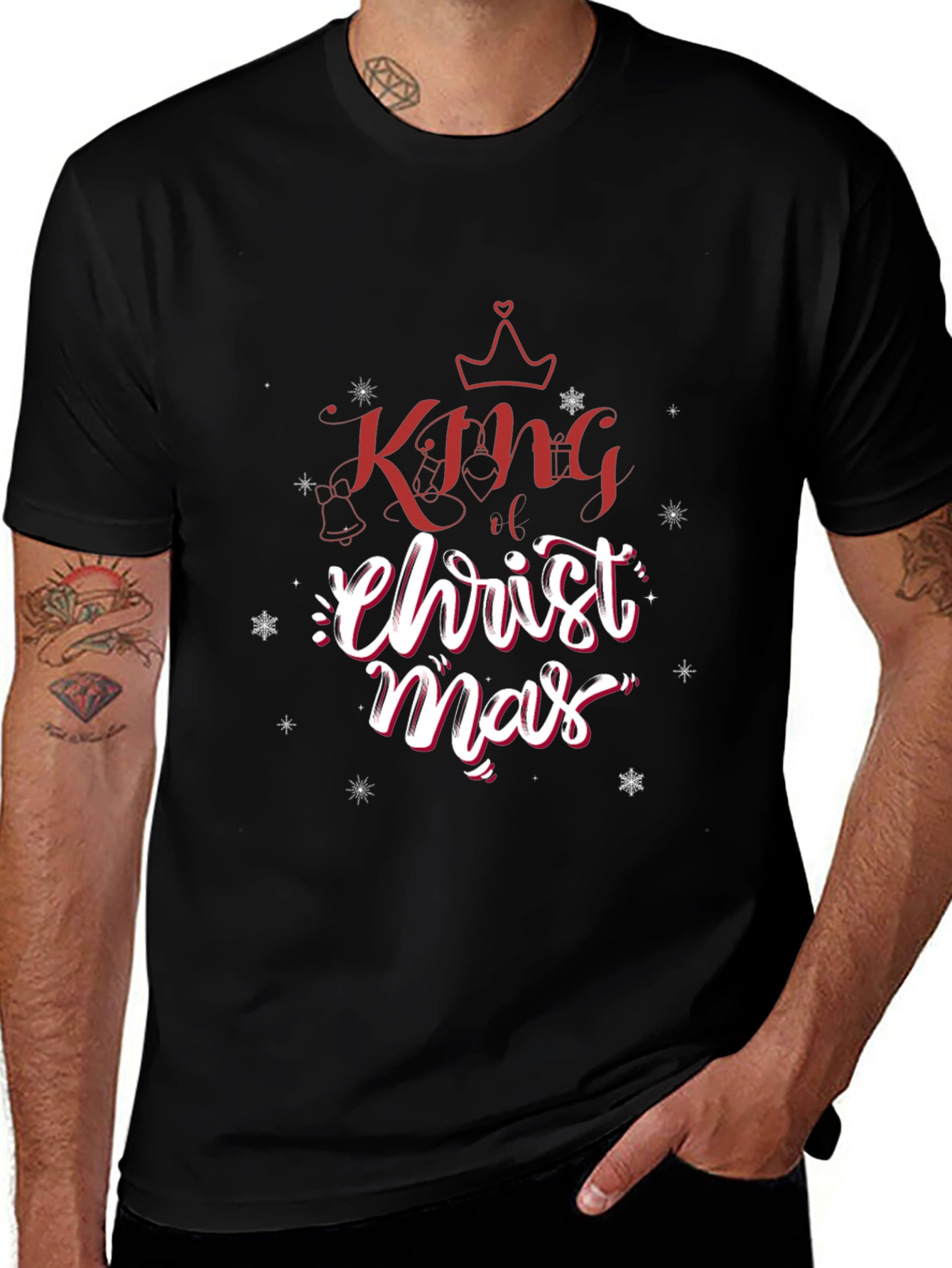King Christmas T-Shirt - Holiday Festive Tee