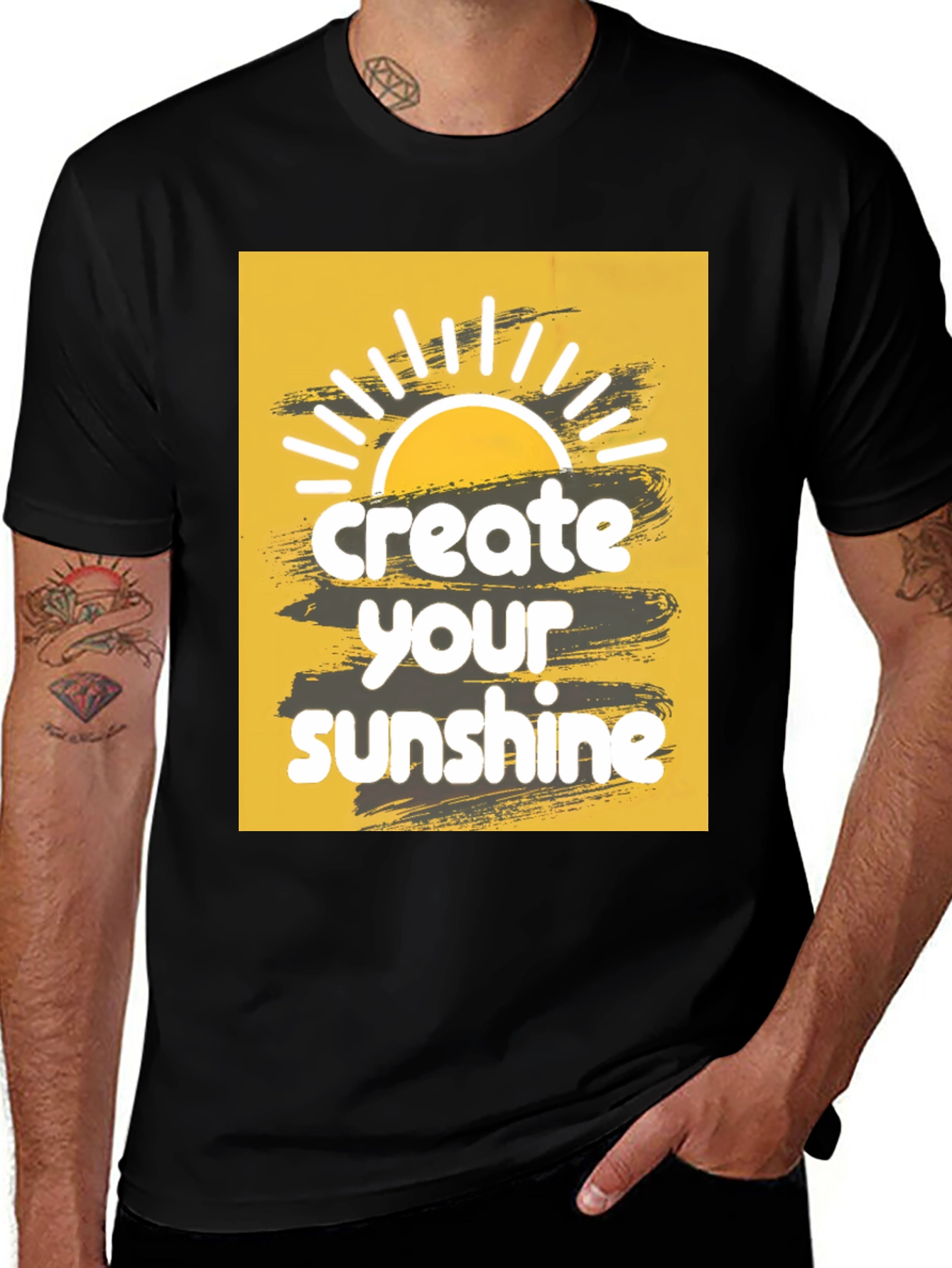 Variant 25 of Create Your Sunshine Graphic T-Shirt