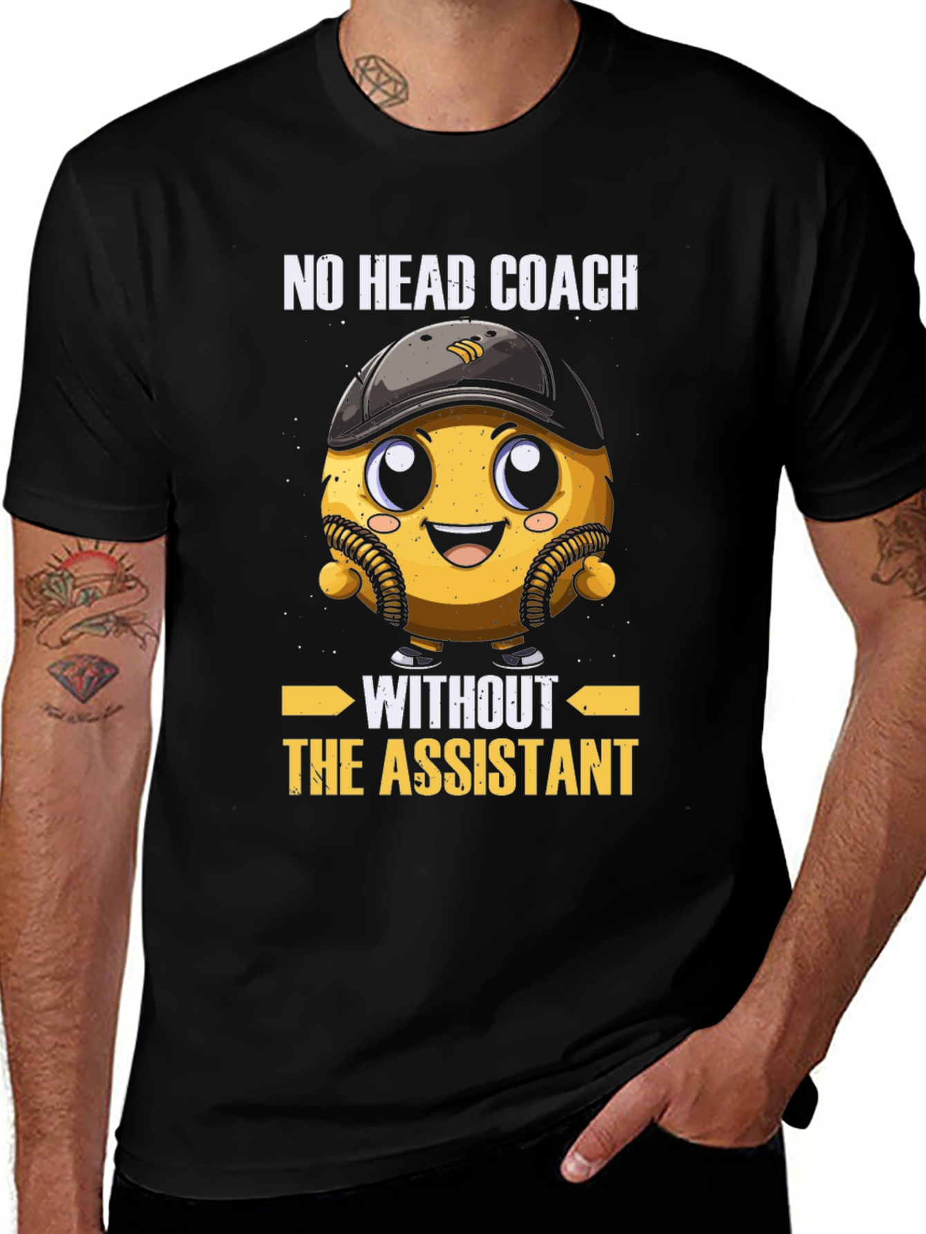 Variant 4 of Funny Baseball Assistant Coach T-Shirt