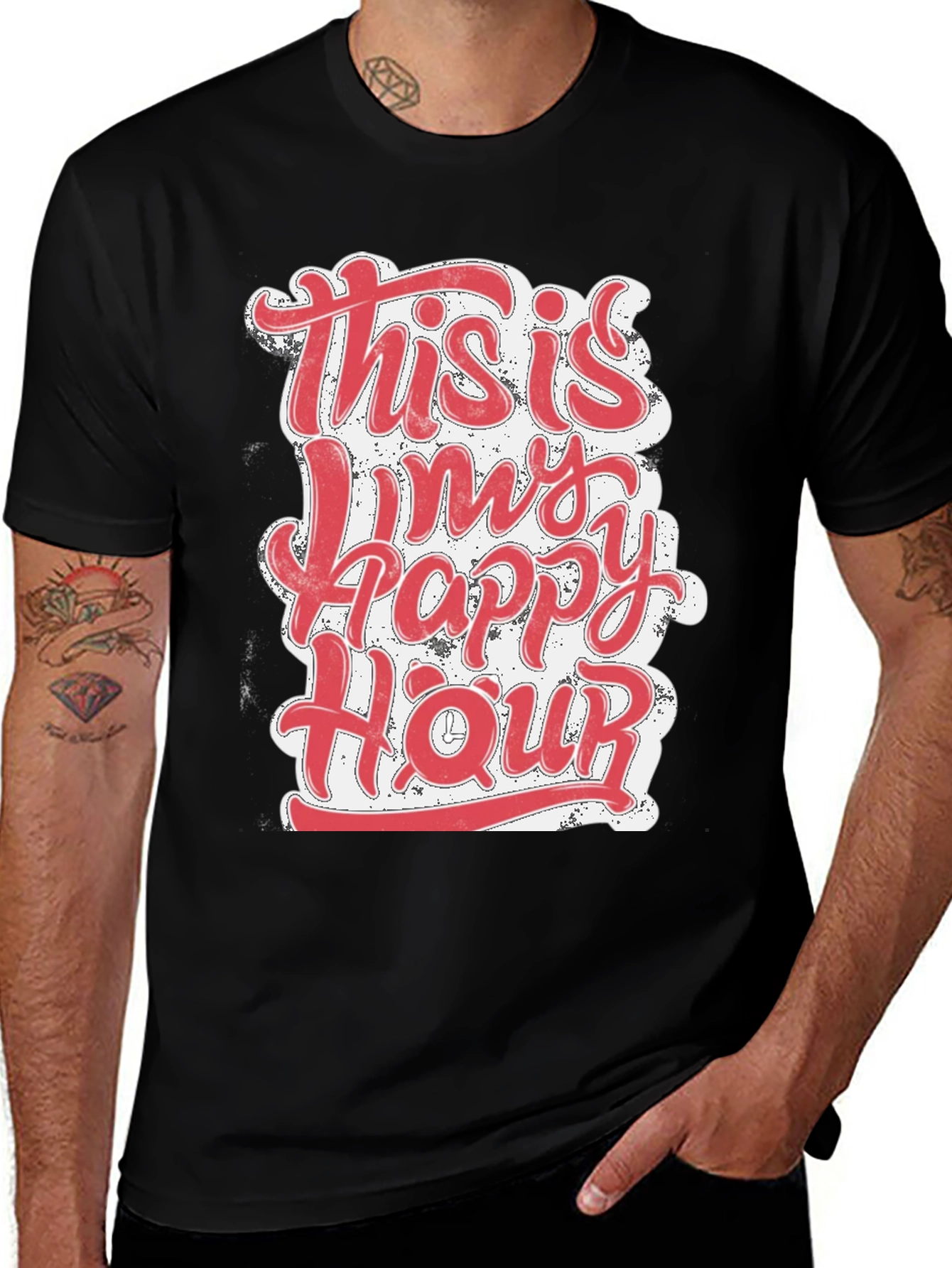 Variant 8 of This is My Happy Hour Graphic Tee