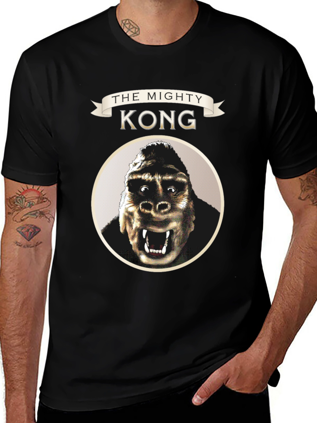 The Mighty Kong Graphic Tee - Black