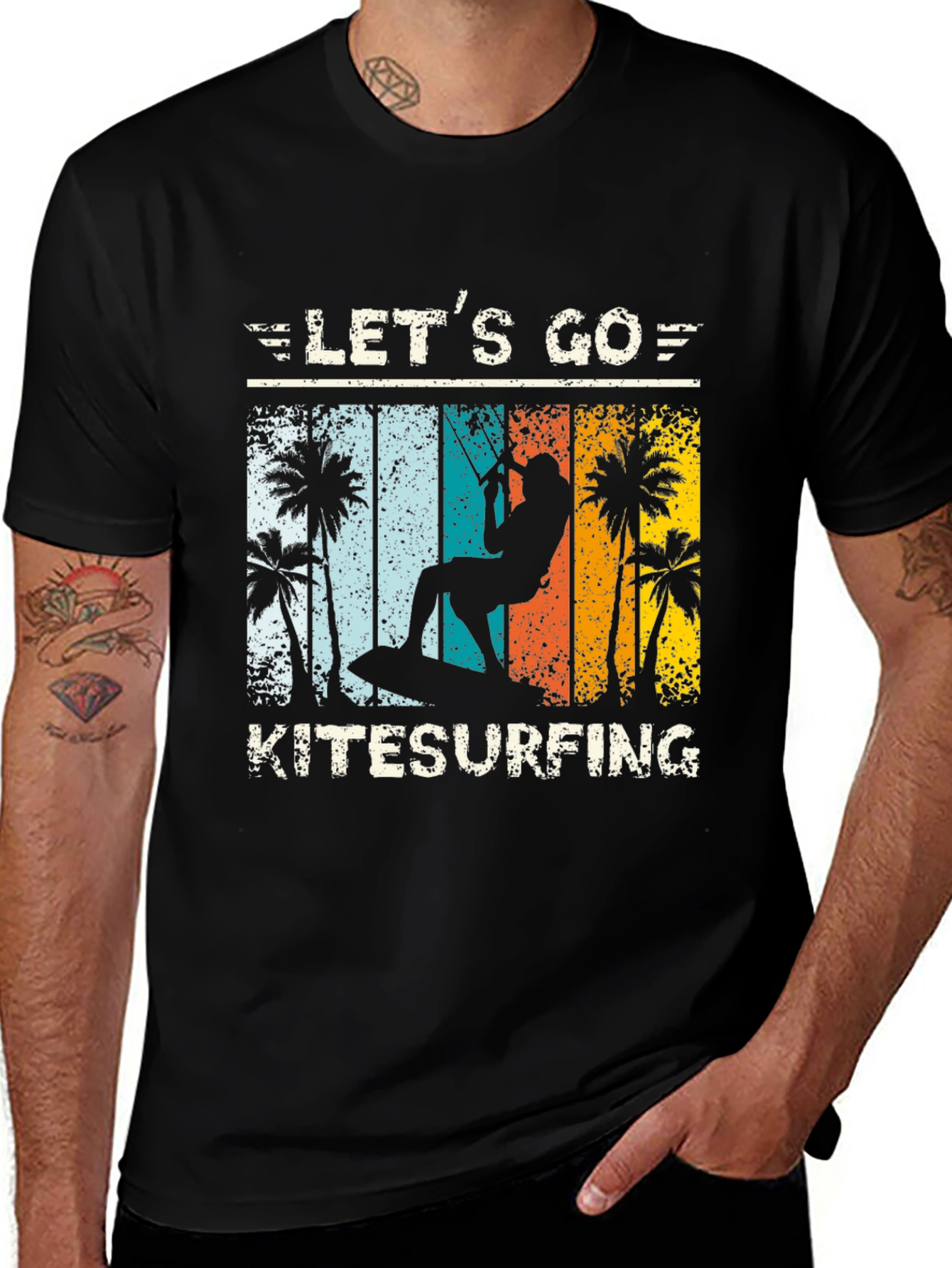 Variant 12 of Let's Go Kitesurfing T-Shirt