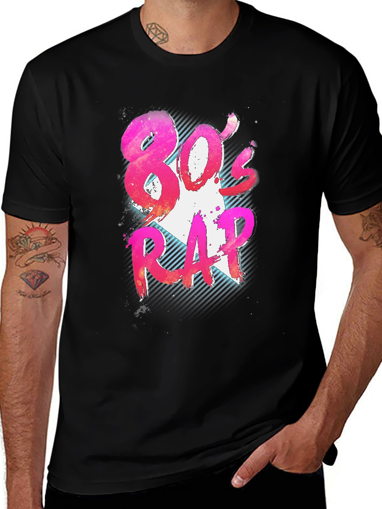 80's Rap Graphic T-Shirt - Retro Style