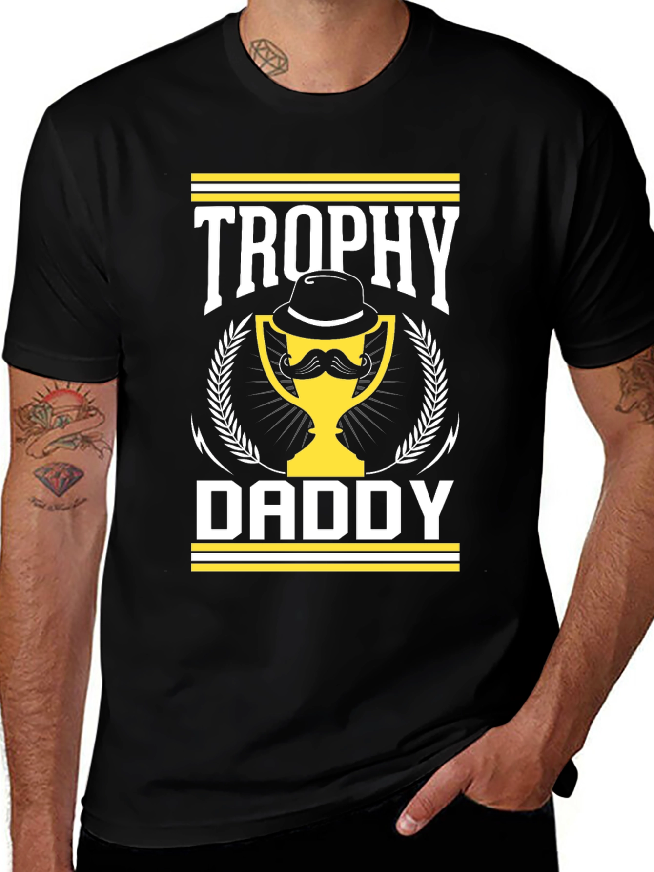Trophy Daddy Graphic Tee - Father's Day Gift