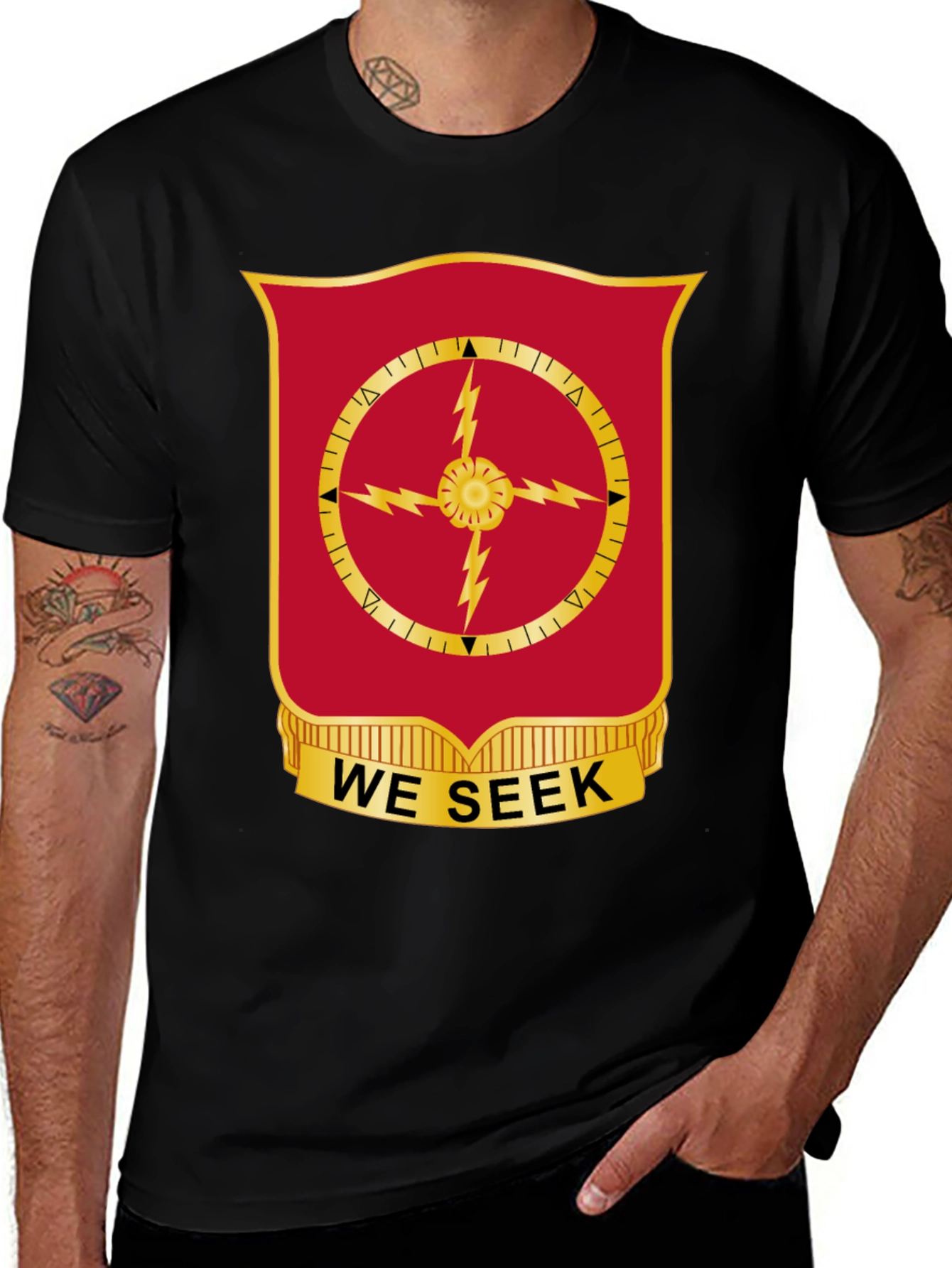 US Army Intelligence Corps T-Shirt "We Seek"