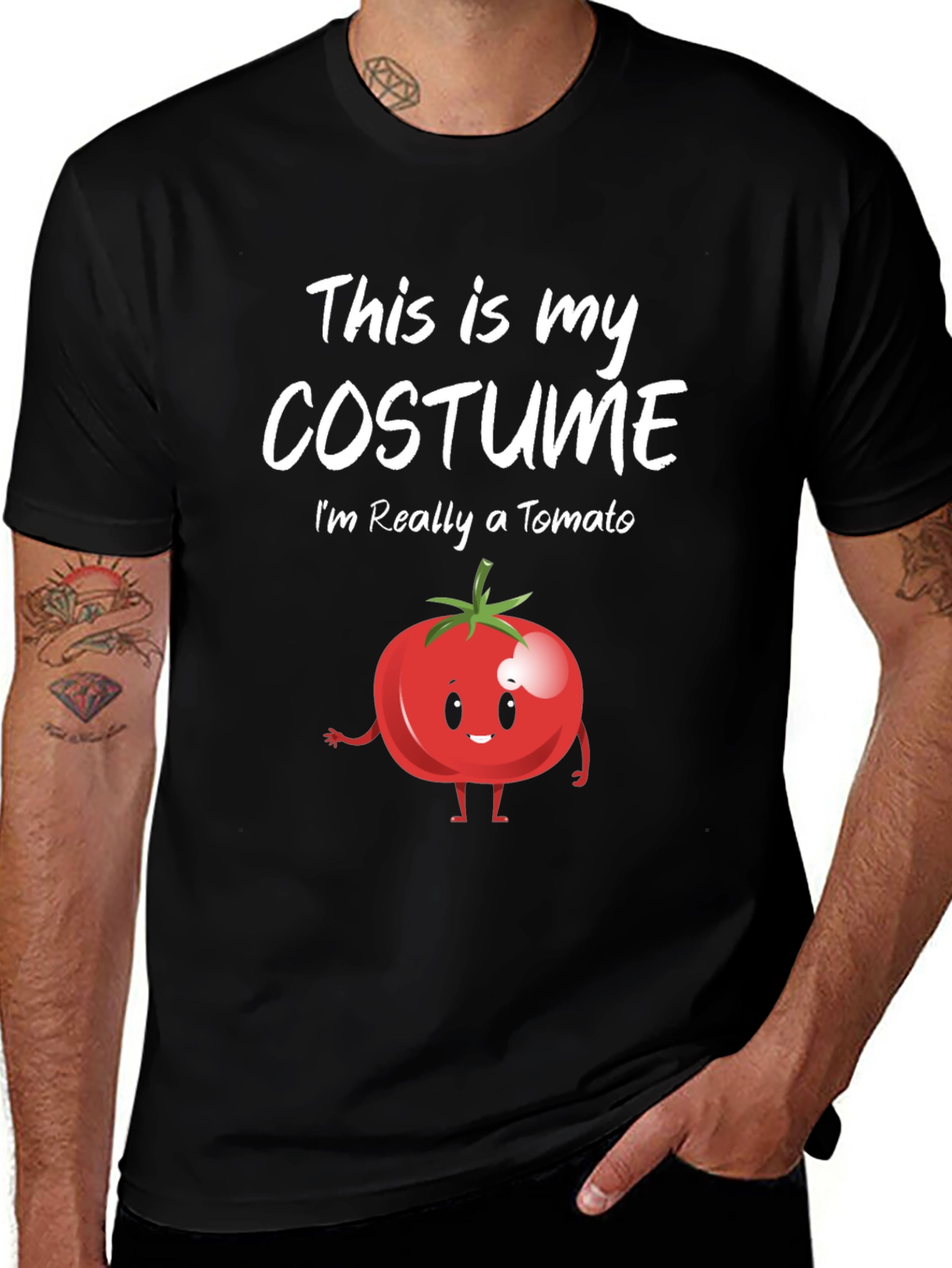Variant 6 of Funny Tomato Costume T-Shirt