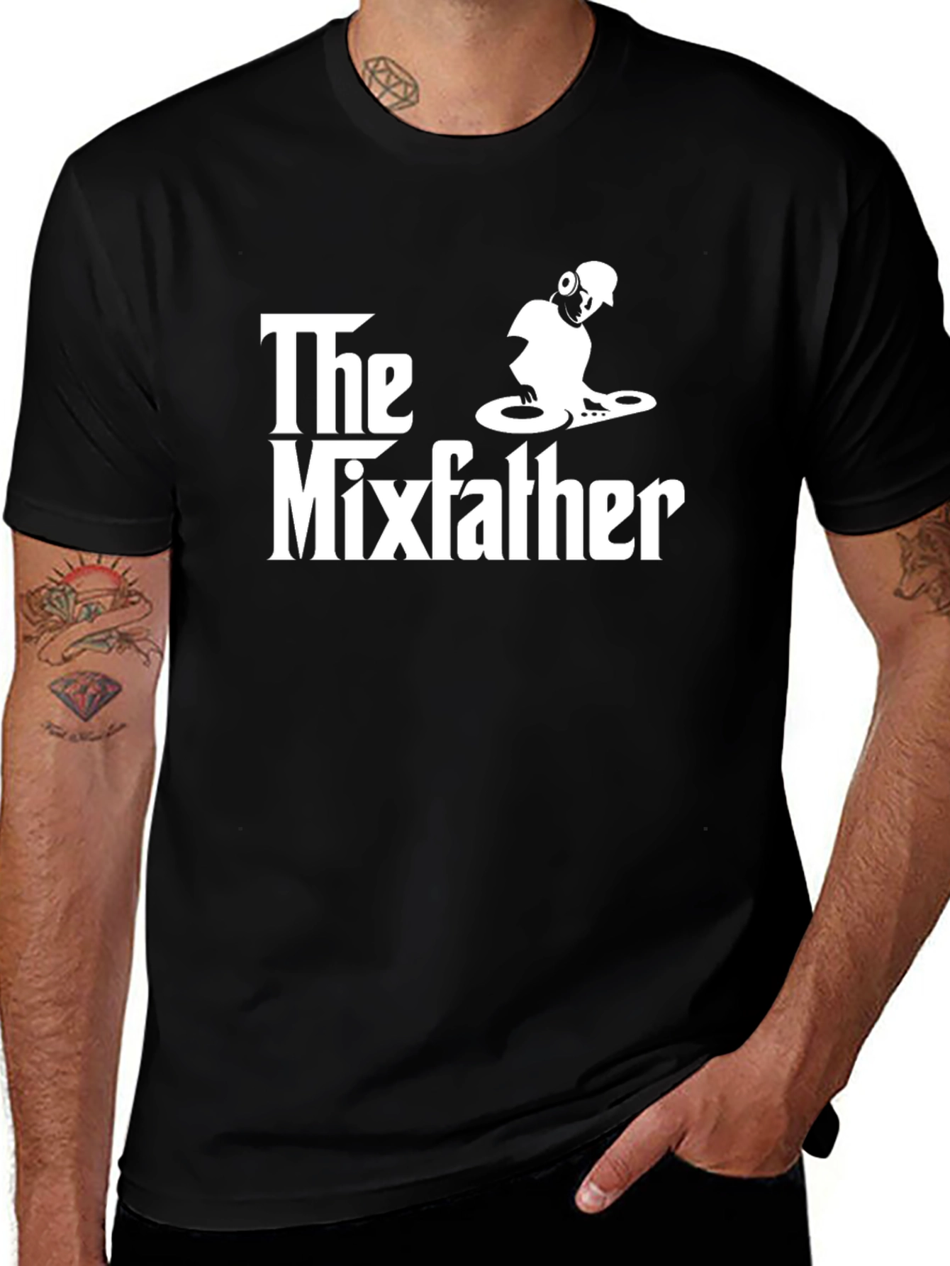 The Mixfather T-Shirt - DJ Design