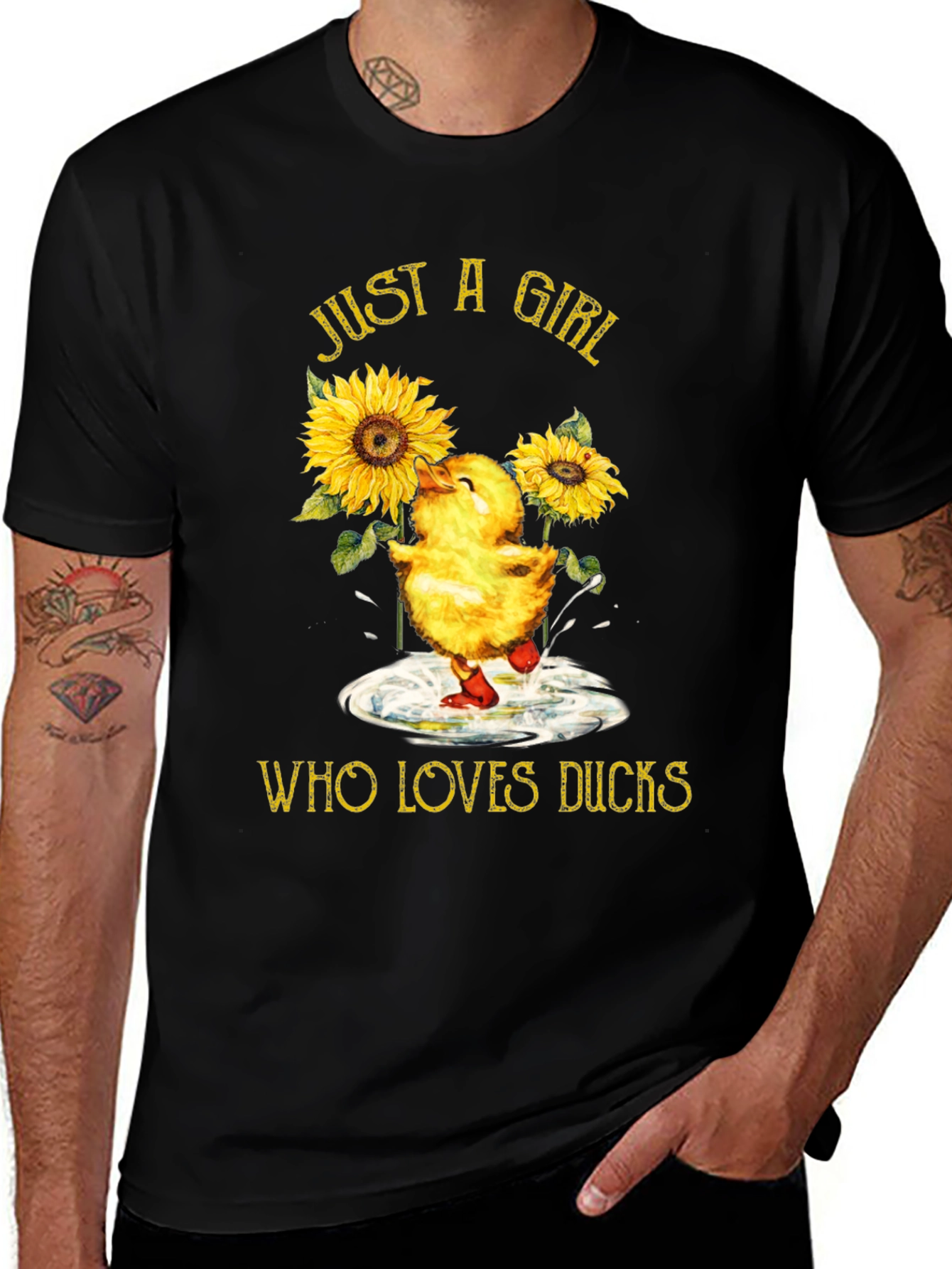 Just A Girl Who Loves Ducks T-Shirt