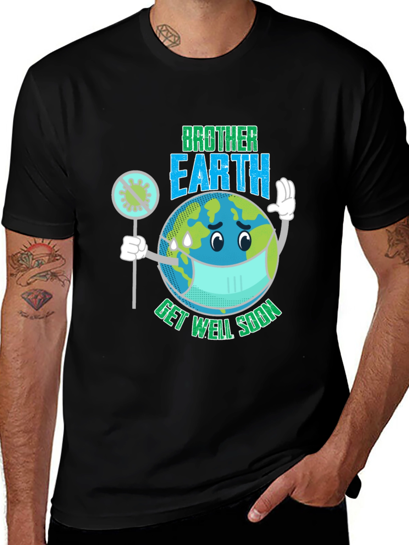 Brother Earth Get Well Soon T-Shirt
