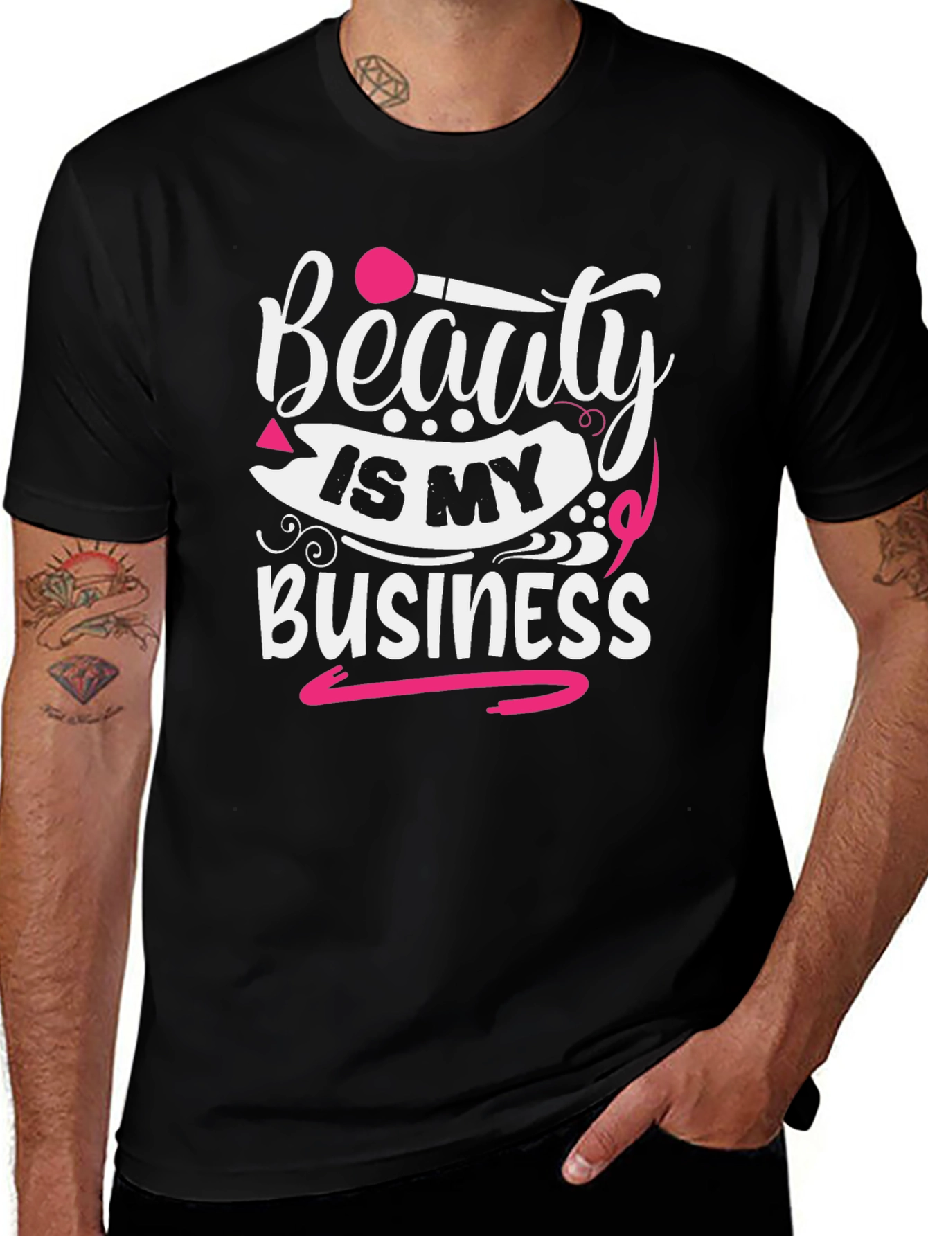 Black Beauty Is My Business T-Shirt - Stylish Graphic Tee main image