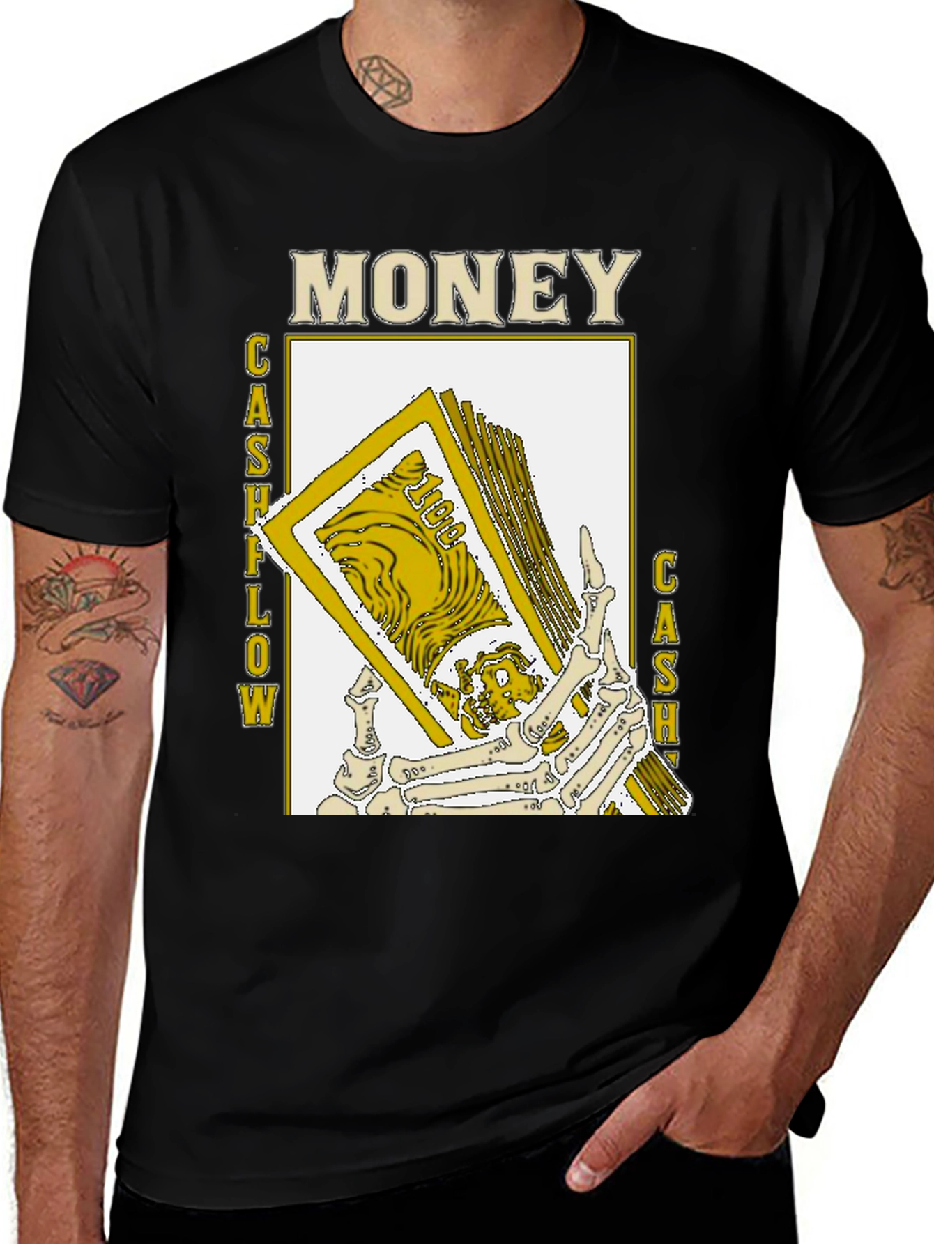 Variant 15 of Money Cashflow Graphic T-Shirt