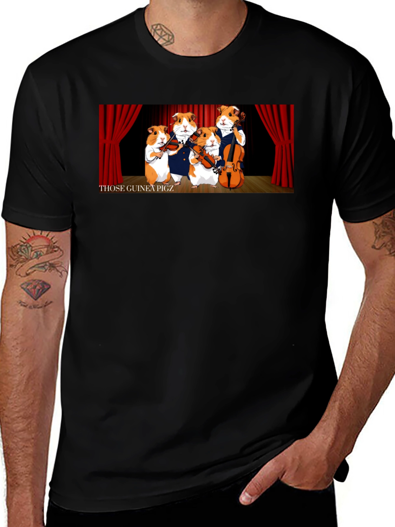 Variant 23 of Guinea Pig Orchestra T-Shirt