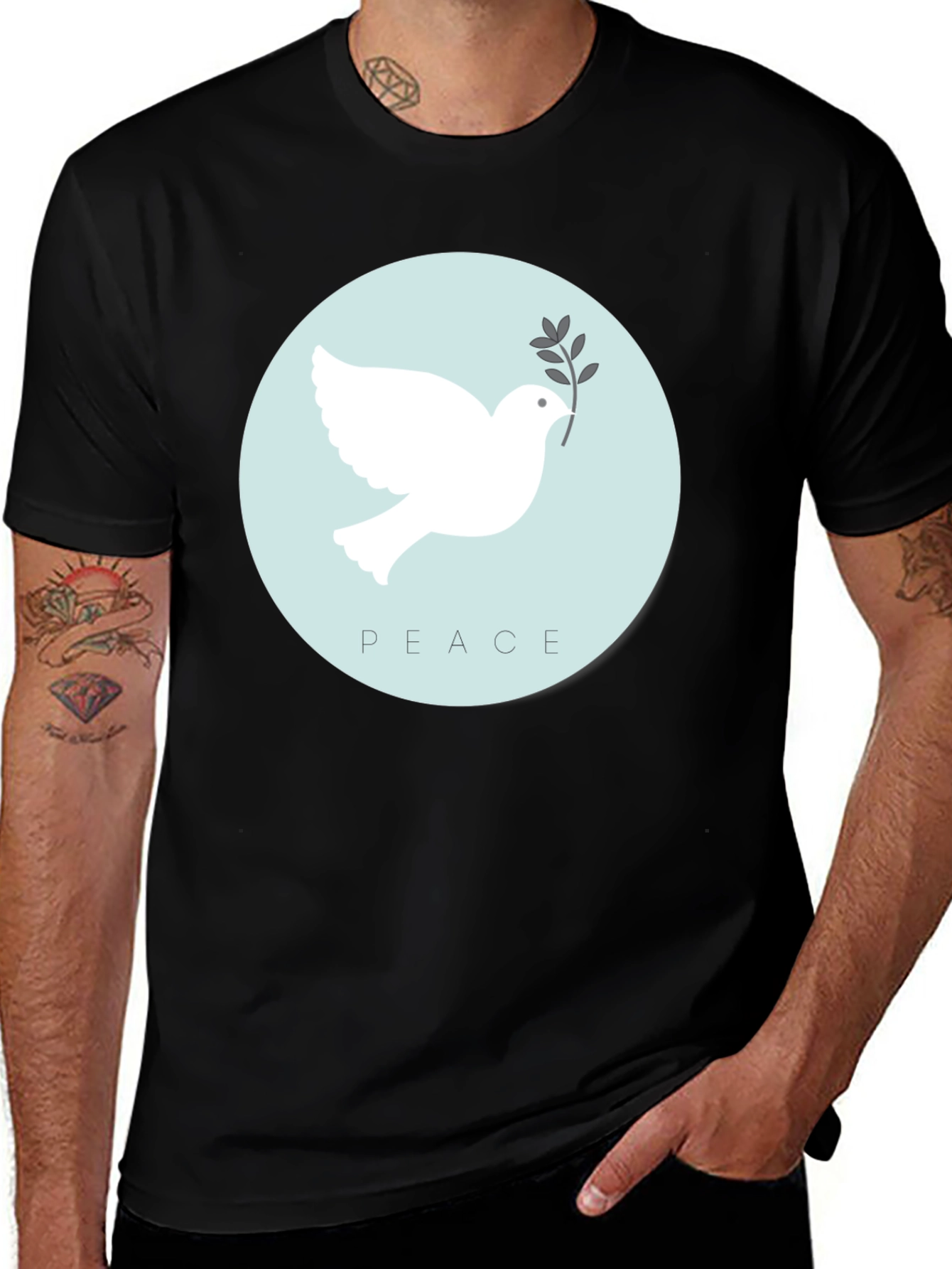 Variant 27 of Peace Dove Graphic T-Shirt