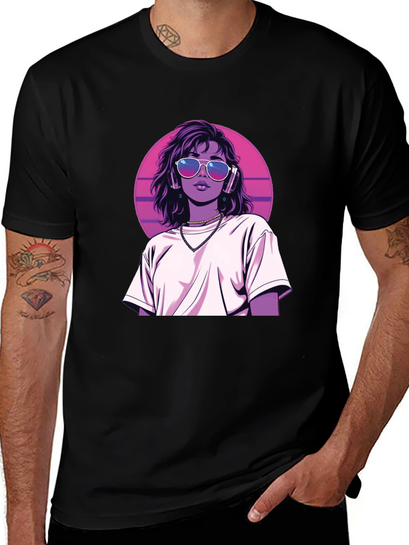 Variant 24 of Retro Wave T-Shirt - 80s Style Graphic Tee