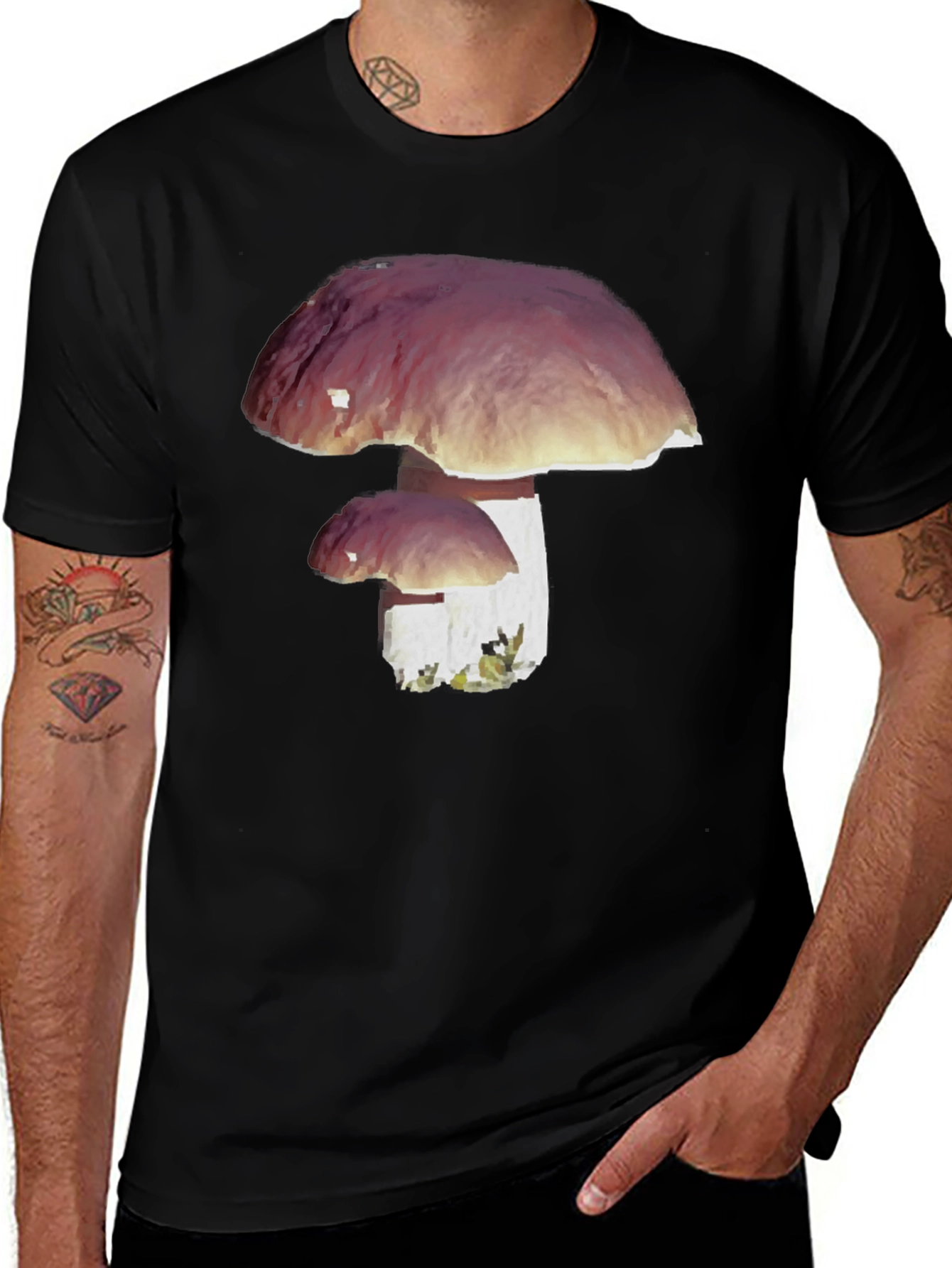 Variant 18 of Mushroom Graphic T-Shirt - Unique Nature Design