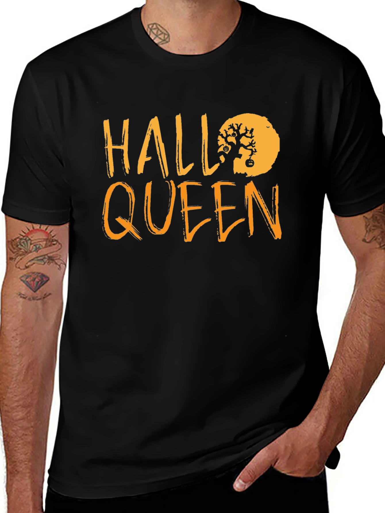 Hall Queen Halloween Graphic Tee