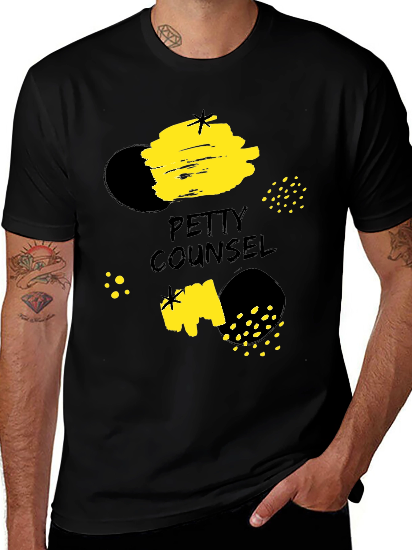 Variant 12 of Petty Counsel Graphic Print Tee