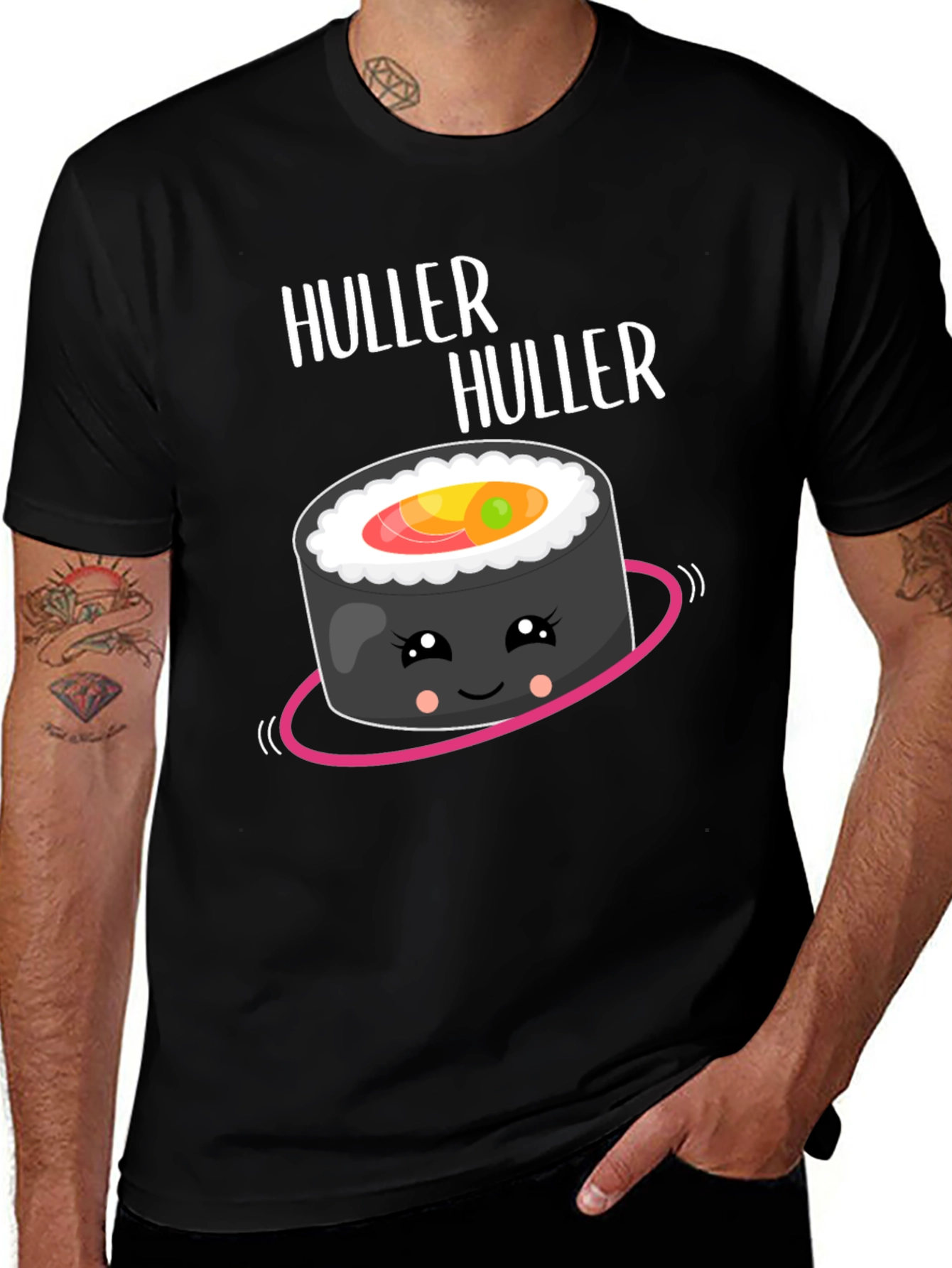 Variant 27 of Huller Sushi Kawaii Style T-Shirt